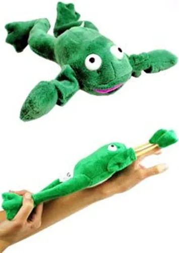 Miniatura 2 de Muñeco de peluche de animal con tirachinas volador y gritos, lanza hasta 50 pies (- Juego completo de 6 piezas)
