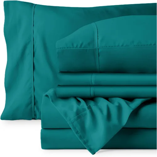 Miniatura 74 de Bare Home Hotel Luxury - Juego de sábanas tamaño individual, extra suave, 4 piezas, bolsillos profundos, ajuste fácil, refrescante y transpirable