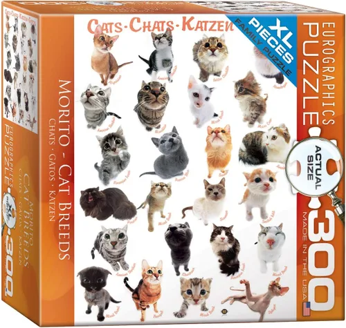 Miniatura 105 de EuroGraphics - Rompecabezas Pandas rojos