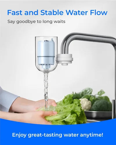 Miniatura 8 de Waterdrop [Alcalino] Filtro de agua con certificación NSF, reemplazo para todos los sistemas de filtración de grifo PUR®, PUR®PLUS, filtro de agua