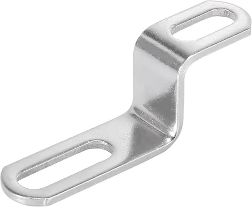 Motoforti 20mm 30mm 0.8" 1.18" Soporte de tubo de escape de motocicleta en forma de Z, abrazadera de montaje de silenciador, acero inoxidable tono