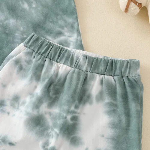 Miniatura 5 de Conjunto de ropa de algodón de verano de 2 piezas para bebés y niños pequeños