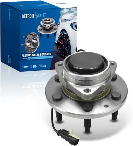 Miniatura 112 de Detroit Axle - Buje de cojinete de rueda delantera para Chevy Captiva Sport Equinox Pontiac Torrent Saturn Vue Suzuki XL-7 Cojinete de rueda