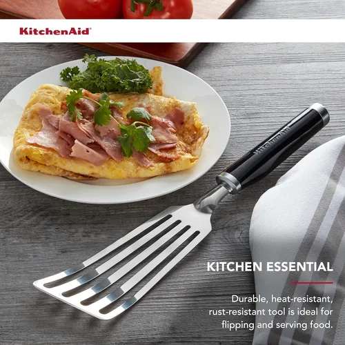 Miniatura 4 de KitchenAid - KE024OHOBA KitchenAid Classic Flex Turner, talla única, negro 2