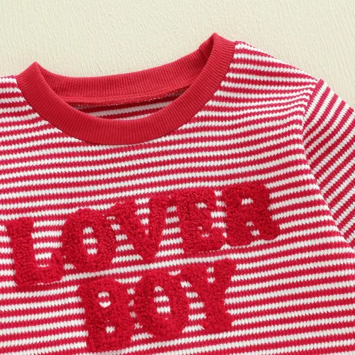 Miniatura 4 de Engofs Conjunto de sudadera de manga larga para bebé niño y niña, 2 piezas, sudadera de manga larga para otoño e invierno