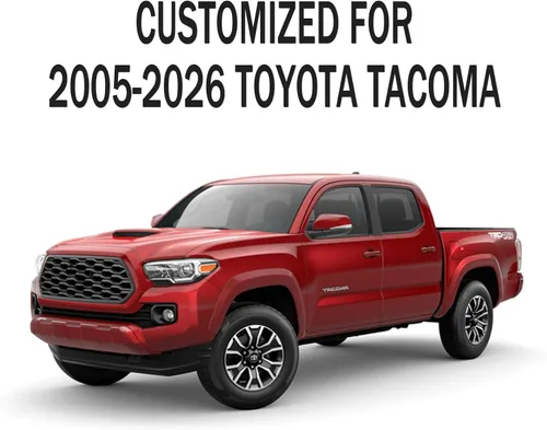 Miniatura 7 de Tomatoman Tacoma - Fundas de asiento personalizadas para camioneta Sport Gen SR Extended Pro Off-Road Pickup V6 2005-2025 2026, cojines impermeables