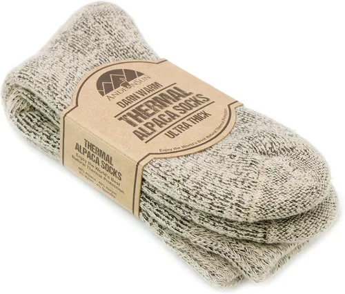 Miniatura 25 de Darn Warm - Calcetines de alpaca antiolor - La mejor solución natural para pies fríos - Perfecto para actividades al aire libre