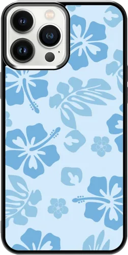 Miniatura 101 de FANXI Funda de teléfono de hibisco azul compatible con iPhone 11 de 6.1 pulgadas, funda protectora a prueba de golpes de TPU con bonita flor azul
