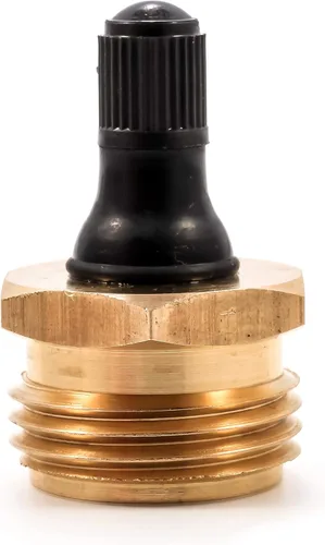 Miniatura 9 de Camco Enchufe de Soplado de Latón para RV - Herramienta Esencial para Acondicionar tu RV para el Invierno - Construcción de Latón de Alta