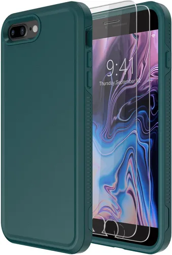 Miniatura 12 de Diverbox Funda [A prueba de golpes] [A prueba de caídas] [A prueba de polvo], Cubierta de protección resistente para teléfono para Apple iPhone 8