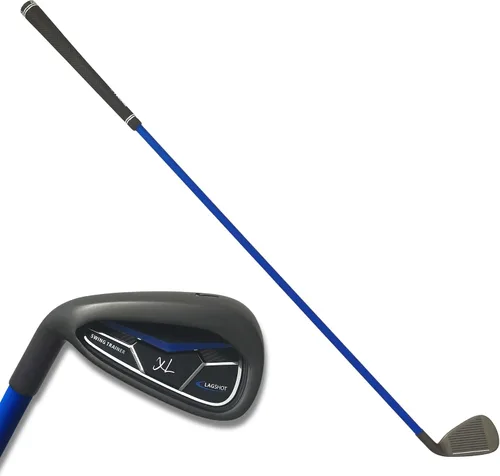 Miniatura 8 de Lag Shot XL 7 Iron Swing Trainer for Taller Men – Longer, Flexible Shaft Designed for Height & Strength Groove Tempo, Lag & Timing Build a