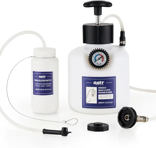 Miniatura 9 de Kit de purga de frenos Orion Motor Tech, extractor de líquido de frenos de 2.5L para una persona compatible con Ford VW BMW y más, purga de presión