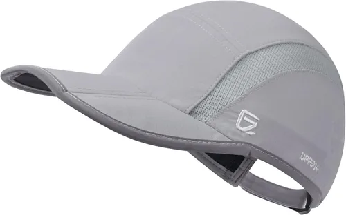 Miniatura 19 de GADIEMKENSD Sombrero reflectante plegable para exteriores, diseño sin estructura, protección solar UPF 50+, sombreros deportivos para mujeres