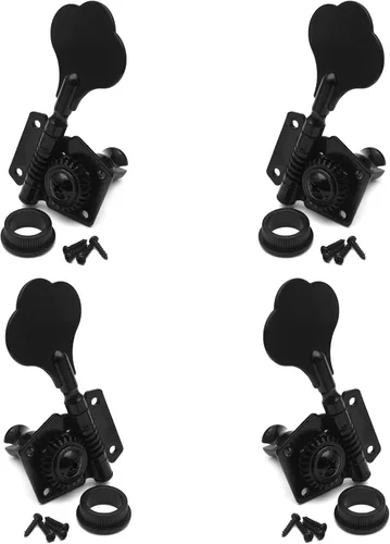 Miniatura 12 de MAXCHEER Afinadores de Guitarra y Bajo, Clavijas de Afinación de Guitarra Bajo, Clavijero Sellado de Relación, Repuesto de Cabezal de Máquina