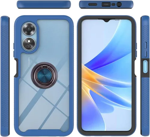 Miniatura 74 de Funda compatible con Xiaomi Poco M5s 4G, compatible con Redmi Note 10 4G / Note 10S 4G / Note 11 SE (India), funda para teléfono 3 en 1, color azul