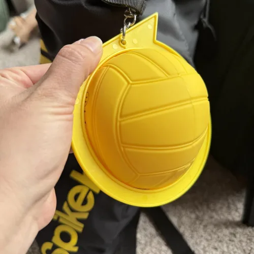 Miniatura 2 de Bolas de repuesto de Spike, bolas de juego de red redonda, pelota de rebote fuerte, pelota de goma suave amarilla de 3.5 pulgadas, bolas