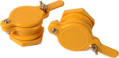 Miniatura 2 de BeeCastle Válvula de compuerta de miel para cubo de 5 galones, puerta de miel de nailon duradera para extractor, grifo extractor de miel