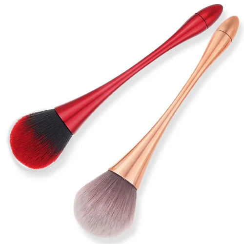 Miniatura 9 de 2 cepillos de polvo de uñas, cepillo de limpieza de uñas, pinceles de arte de uñas en forma de rosa, cepillo de polvo grande, cepillo de rubor
