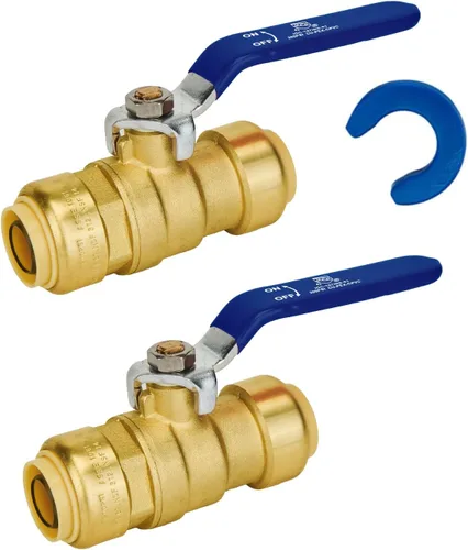 Miniatura 12 de Válvula de cierre de bola de 1 pulgada, Válvula de bola de 1 pulgada SUNGATOR, Accesorios de cierre de agua de conexión por presión, Accesorios