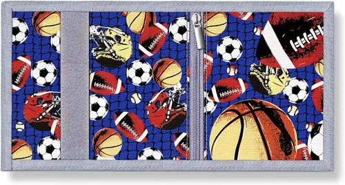 Miniatura 3 de TATAANTY Billetera para niños y adolescentes de 6 a 16 años, triple billetera con bolsillo para monedas con cremallera y tarjeteros, regalos únicos