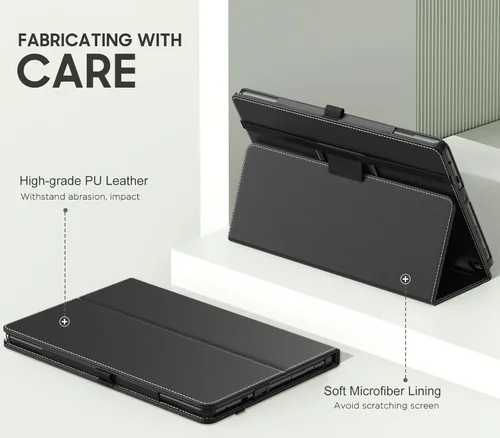 Miniatura 3 de MoKo - Funda para tablet Kindle Fire HD 10 y 10 Plus (11.ª generación, versión 2021), diseño delgado y plegable con función de encendido y apagado