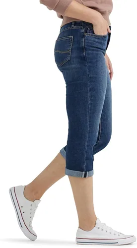 Miniatura 2 de Lee Flex Motion - Jeans capri de 5 bolsillos para mujer