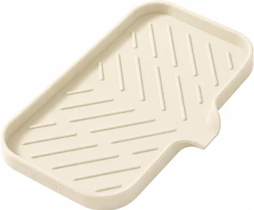 Miniatura 20 de MicoYang Jaboneras de Baño de Silicona con Boquilla de Drenaje - Organizador de Fregadero de Baño y Cocina, Soporte para Esponja, Bandeja de Jabón