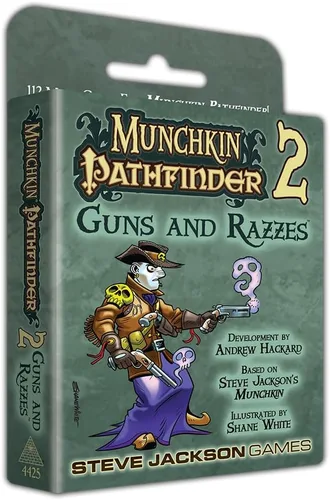 Steve Jackson Games Munchkin Pathfinder 2 - Juego de cartas de armas y razzes (expansión) | 112 cartas | Juego de cartas para adultos, niños y