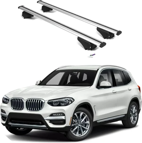 Miniatura 9 de ERKUL Barras transversales para portaequipajes de techo para BMW X3 F25 2011-2017 Barras transversales de aluminio con bloqueo antirrobo