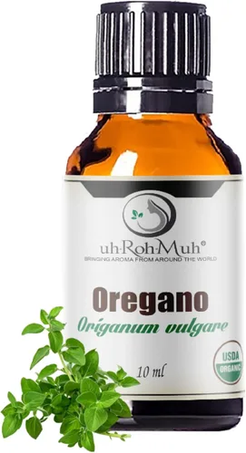 Aceite esencial de orégano orgánico – 100% puro destilado al vapor | Origanum vulgare de España | Aceite de aromaterapia natural para difusor, piel