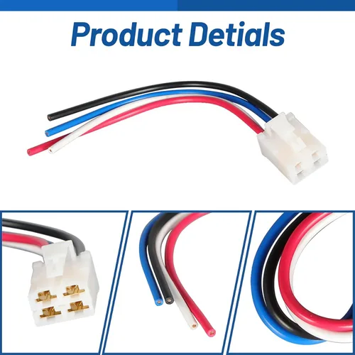 Miniatura 3 de WFLNHB Reemplazo del arnés de cableado de reparación del enchufe del relé del solenoide del arrancador para Yamaha YFZ450 R1 Roadliner Stratoliner
