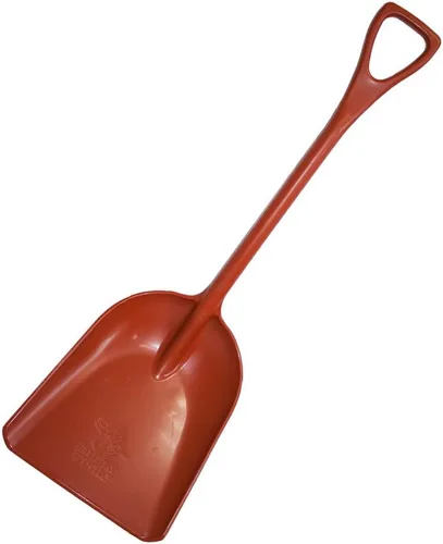 Miniatura 9 de Bully Tools Pala de nieve de polietileno, pala de polietileno resistente para limpiar pasillos, herramienta de plástico ligera para cubiertas Negro