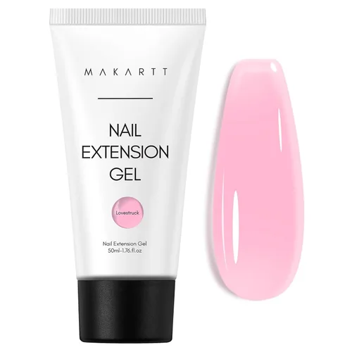Miniatura 16 de Makartt-Gel de uñas de polietileno: constructor de 1.7 oz (50 ml) para uñas de aspecto natural, fortalecedor, moldeo 3D para arte de uñas