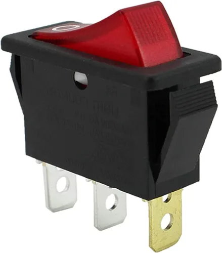 Miniatura 4 de Paquete de 4 interruptores basculantes 120927-24 de 120 voltios iluminados para chimeneas eléctricas FMI Desa