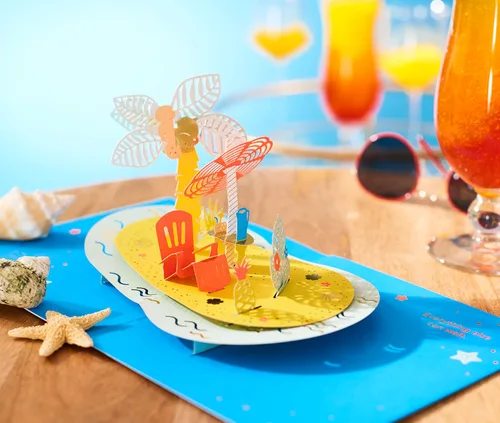 Miniatura 6 de American Greetings Tarjeta de cumpleaños romántica desplegable (romántica)