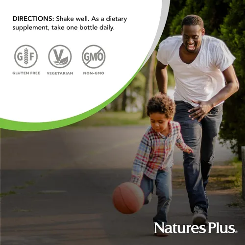 Miniatura 5 de NaturesPlus Source of Life Gold Multi Shot líquido – 1 onza líquida, caja de 12 – Sabor a frutas tropicales – Proporciona nutrientes de más de 100