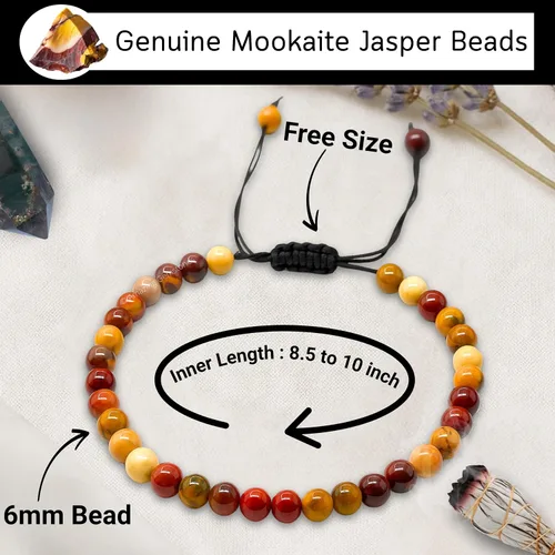 Miniatura 93 de Amazing Gemstone Crystal Anklet Ankle Bracelets for Women - Waterproof Beaded Healing Crystal Anklets, Plus Size Chakra Gemstone Bead Anklet