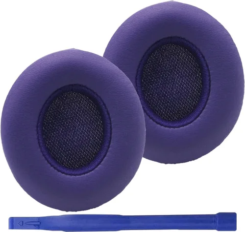 Miniatura 9 de Solo3 Almohadillas de repuesto para los oídos, almohadillas compatibles con auriculares inalámbricos Beats Solo 2 y Solo 3, almohadillas Solo2 Solo3