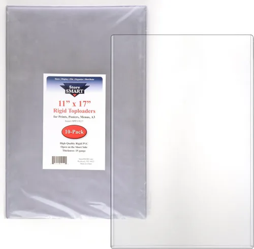StoreSMART HPP11X17-10 - Protectores rígidos de impresión (10 unidades, 11 x 17 pulgadas)