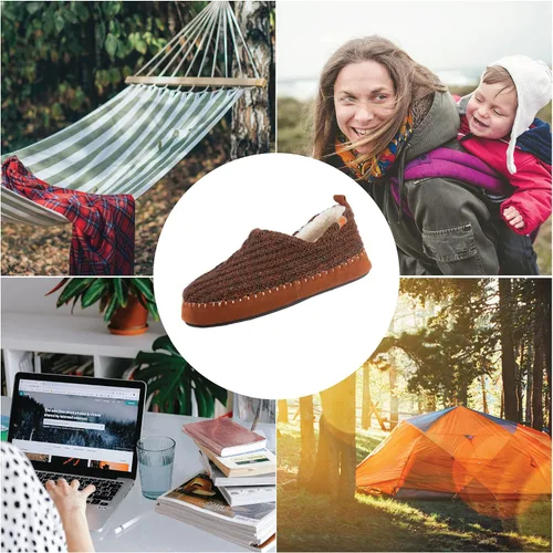 Miniatura 5 de Acorn Camden - Mocasines reciclados para mujer con forro bereber
