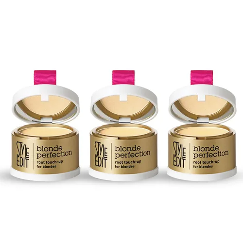 Miniatura 9 de Style Edit Polvo de retoque de raíz para cabello marrón claro Color de cabello para cubrir canas y raíces Polvo de línea capilar con infusión