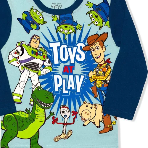 Miniatura 3 de Disney Toy Story Buzz Lightyear - Camisa y pantalón deportivo de manga larga para niños pequeños y pequeños