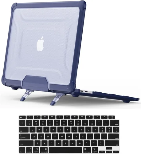 Miniatura 22 de DTangLsm Compatible con MacBook Pro de 13 pulgadas Funda M2 2024 2023 2022-2016 M1 A2338 A2289 A2251 A2159 A1989 A1706 A1708 - Carcasa rígida