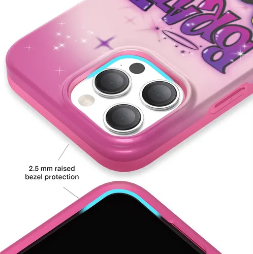Miniatura 4 de VELVET CAVIAR x Bratz - Funda para iPhone 15 Pro Max, compatible con MagSafe, probada en caídas de 10 pies, rosa, ángeles de aerógrafo Aerógrafo