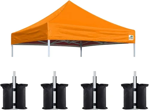 Miniatura 6 de Eurmax USA toldo desplegable de repuesto, cubierta superior para tienda de campaña, armado instantáneo, solo la cubierta superior, 4 bolsas