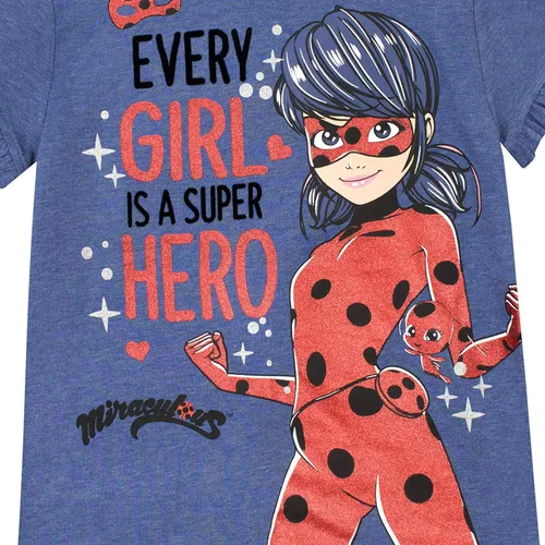 Miniatura 2 de Miraculous Ladybug Girls Lady Bug T-Shirt