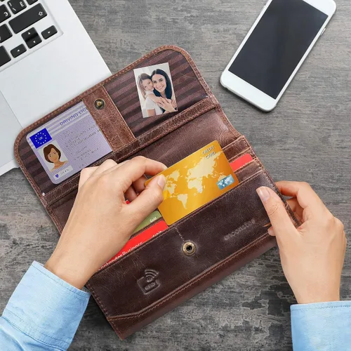 Miniatura 5 de moonster CARTERO, Marrón rojizo, Classic
