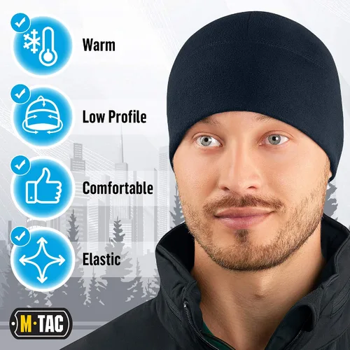 Miniatura 2 de M-Tac Gorro de forro polar para reloj, gorro táctico militar militar de invierno