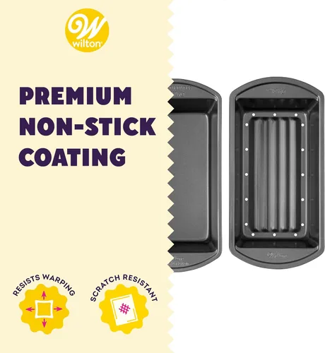 Miniatura 4 de Wilton - Molde de 2 piezas para pastel de carne