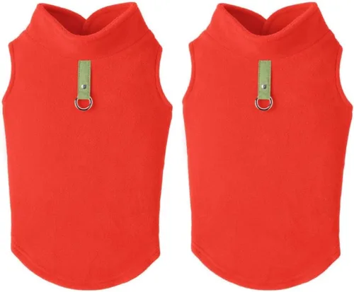 Miniatura 21 de Gooby Chaleco de Forro Polar Suéter para Perro - Azul, X-Large - Chaqueta Pullover Cálida de Forro Polar con Anilla en O para Correa para Perros